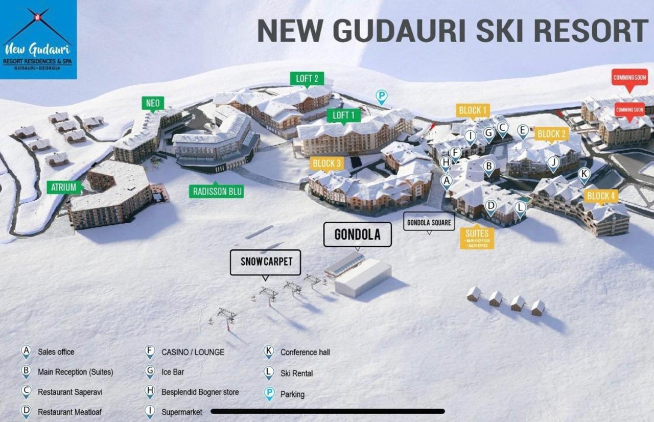 New Gudauri Terrace Apartment Loft 2 Apt. 143 Bagian luar foto